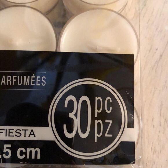 NEW 30 PCs Unscented tea lights. - Picture 2 of 6